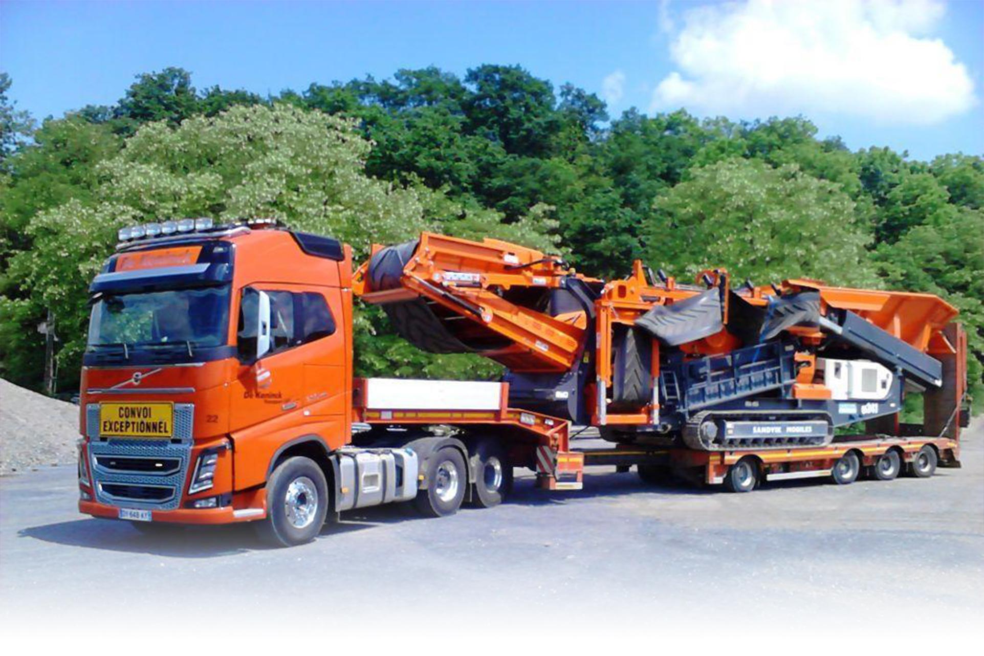 bandeau camion orange digibennes